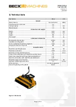 Предварительный просмотр 7 страницы Becx Machines HS131HR User Manual