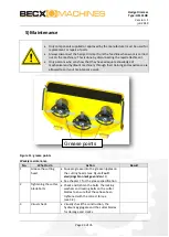 Предварительный просмотр 23 страницы Becx Machines HS131HR User Manual