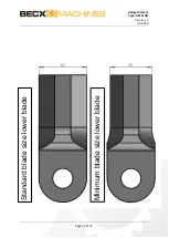 Предварительный просмотр 25 страницы Becx Machines HS131HR User Manual