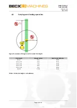 Preview for 18 page of Becx Machines HS150HR User Manual