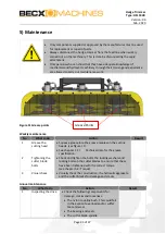 Preview for 23 page of Becx Machines HS150HR User Manual