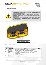 Preview for 22 page of Becx Machines HS75HR User Manual