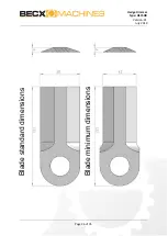 Preview for 26 page of Becx Machines HS75HR User Manual