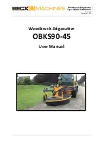 Preview for 1 page of Becx Machines OBKS90-45 User Manual