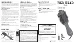 Bed Head TIGI BLOW OUT FREAK BH438 Quick Start Manual preview