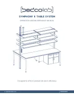 Предварительный просмотр 1 страницы Bedcolab SYMPHONY II Operation And Maintenance Manual