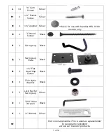 Предварительный просмотр 3 страницы Bedder Way ECONOMY MELAMINE MURPHY BED Installation Instructions Manual