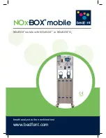 Bedfont NOxBOX mobile Operating Manual предпросмотр