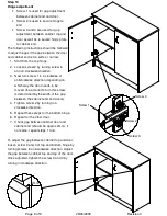 Preview for 8 page of Bedford 2 Door Robe Unit Assembly Manual