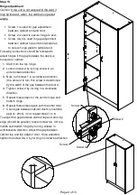 Предварительный просмотр 9 страницы Bedford 2 Door Tall/Split Unit Assembly Manual