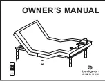 Bedgear XFB Low Profile Bed Owner'S Manual preview