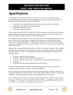 Preview for 19 page of BedJet V2 User'S Operating Manual