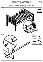 Предварительный просмотр 5 страницы Bedkingdom MONTANA CAPTAINS BED Assembly Instruction Manual