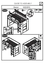 Предварительный просмотр 13 страницы Bedkingdom WIZARD Assembly Instructions Manual