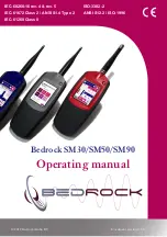 Bedrock SM30 Operating Manual предпросмотр