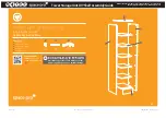 Preview for 1 page of Bedrooms Plus M4TEC space-pro Tower Storage Unit DIY Shelf Assembly Manual