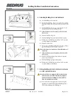 Предварительный просмотр 4 страницы Bedrug Bedliner Installation Instructions Manual