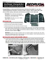 Предварительный просмотр 6 страницы Bedrug BRTJ97F Installation Instructions Manual