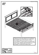 Предварительный просмотр 7 страницы Bedshed Georgia Assembly Instructions Manual