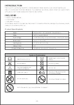 Предварительный просмотр 3 страницы Bedsure BS-HB130160 User Manual