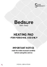 Bedsure BS-HP1224 Manual preview