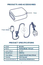 Предварительный просмотр 2 страницы Bedsure BS-LV0A User Manual