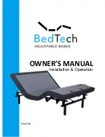 bedTech BT1000 Owner'S Manual предпросмотр