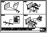 Предварительный просмотр 3 страницы Bedtime TAYLOR OTTOMAN Assembly Instructions