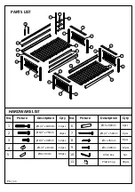 Предварительный просмотр 4 страницы Bedtime ZELDA BUNK BED FRAME Assembly & Care Instructions