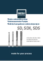 BEDU 10SDS Operating Instructions Manual предпросмотр