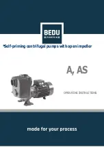 Предварительный просмотр 1 страницы BEDU A Series Operating Instructions Manual