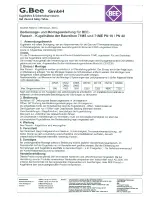 bee 71MS PN 16 Operating And Assembly Instruction preview