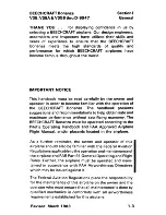 Preview for 13 page of Beech Beechcraft Bonanza V35 Pilot Operating Handbook