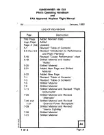 Preview for 5 page of Beechcraft C23 SUNDOWNER 180 Pilot Operating Handbook