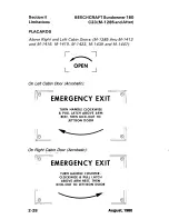 Preview for 62 page of Beechcraft C23 SUNDOWNER 180 Pilot Operating Handbook