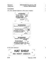 Preview for 64 page of Beechcraft C23 SUNDOWNER 180 Pilot Operating Handbook