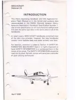 Preview for 3 page of Beechcraft Debonair 35-33 Pilot Operating Handbook