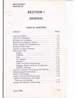 Preview for 5 page of Beechcraft Debonair 35-33 Pilot Operating Handbook