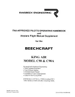 Beechcraft KING AIR C90 Supplement Manual preview