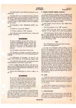 Preview for 19 page of Beechcraft TRAVELLER GB-2 1944 Pilot'S Flight Operating Instructions