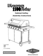 Beef Eater DISCOVERY 1100 Assembly Instructions Manual preview