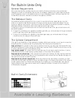 Предварительный просмотр 5 страницы BeefEater 048AT-0003 Assembly And Operating Instructions Manual