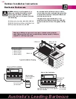 Preview for 18 page of BeefEater Balcony Installation And Operating Instructions Manual