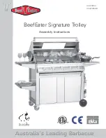 Preview for 1 page of BeefEater Signature Trolley Assembly Instructions Manual