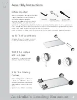 Preview for 3 page of BeefEater Signature Trolley Assembly Instructions Manual