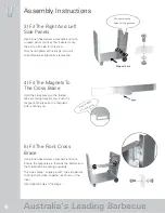 Preview for 4 page of BeefEater Signature Trolley Assembly Instructions Manual