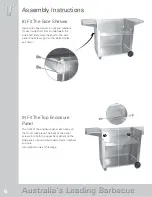 Preview for 6 page of BeefEater Signature Trolley Assembly Instructions Manual