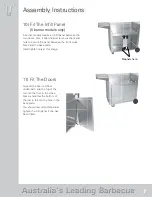 Preview for 7 page of BeefEater Signature Trolley Assembly Instructions Manual