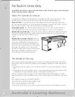 Preview for 4 page of BeefEater SL4000 Assembly And Operating Instructions Manual