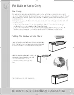 Preview for 5 page of BeefEater SL4000 Assembly And Operating Instructions Manual